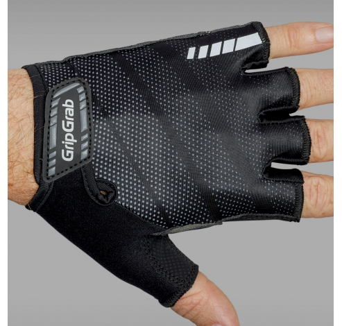 Rouleur Padded Gloves Black S  Gripgrab