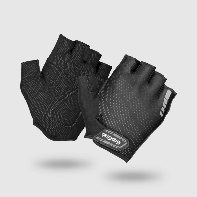 Rouleur Padded Gloves Black M  Gripgrab