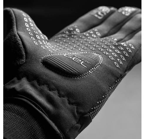 Ride Windproof Winter Gloves Black S  Gripgrab