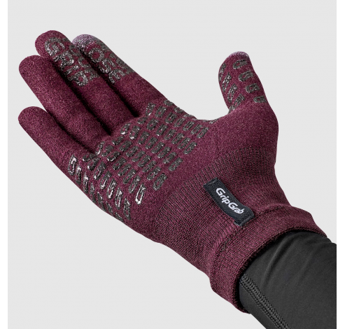 Primavera Merino Midseason Gloves 2 Dark Red XS/S  Gripgrab