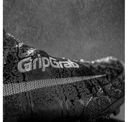 RaceAqua X Waterproof MTB/CX Shoe Covers Black M  Gripgrab