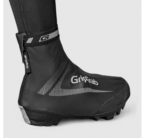 RaceAqua X Waterproof MTB/CX Shoe Covers Black L  Gripgrab