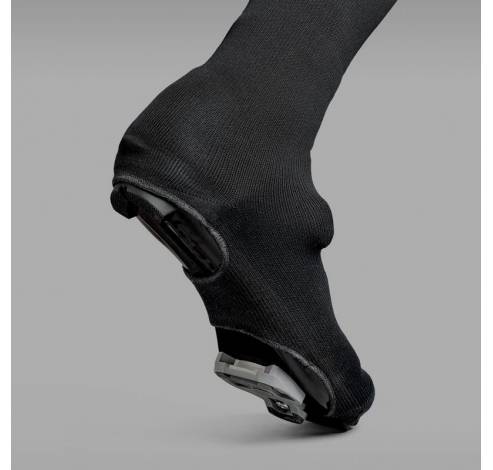Flandrien Waterproof Knitted Road Shoe Covers Black 39-41  Gripgrab