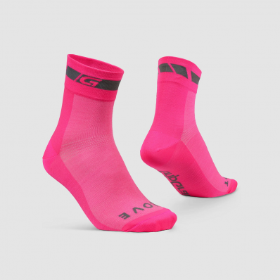 Hi-Vis Regular Cut Socks Pink Hi-Vis S 