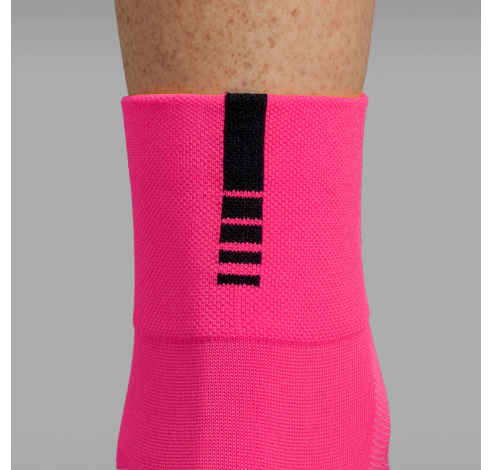 Lightweight SL Short Socks Pink Hi-Vis XS  Gripgrab