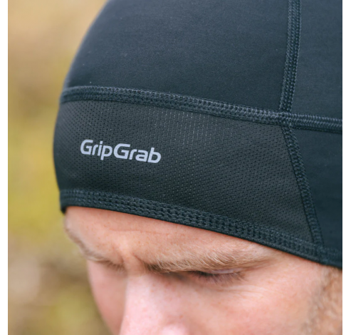 Windproof Lightweight Thermal Skull Cap Black M  Gripgrab