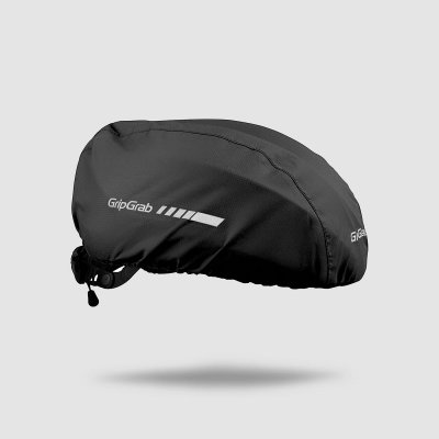 Waterproof Helmet Cover Black One Size  Gripgrab