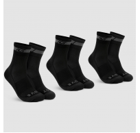 Merino Regular Cut 3PACK Black L 