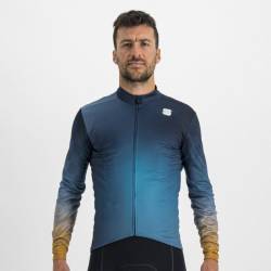 Sportful ROCKET THERMAL JERSEY GALAXY BLUE LEATHER   M 