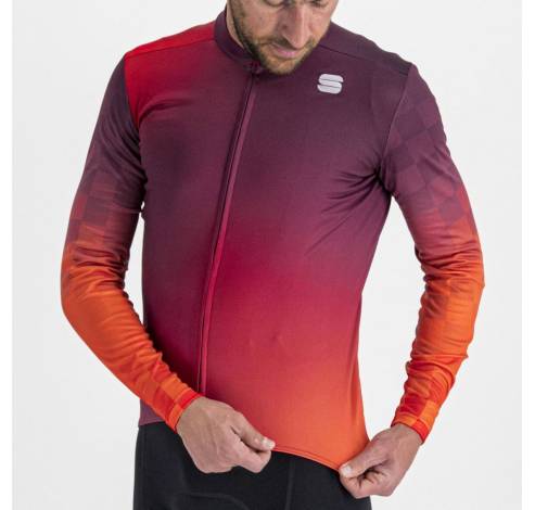 ROCKET THERMAL JERSEY RED RUMBA POMPELMO   M  Sportful