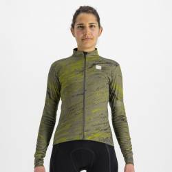 Sportful CLIFF SUPERGIARA W THERMAL JERSEY BEETLE GUACAMOLE BLACK  XL 