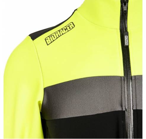 CO_BR11608 SPITFIRE TEMPEST PROTECT WINTER JACKET FLUO  L FLUO YELLOW  Bioracer