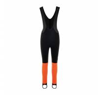 CO_BR13439D VESPER BIBTIGHT TEMPEST PADDED  FLUO  S FLUO ORANGE 