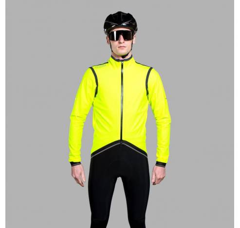 CO_BR29064 SPEEDWEAR CONCEPT KAAIMAN JACKET TAPED L FLUO YELLOW  Bioracer