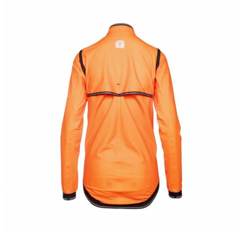 CO_BR29065D SPEEDWEAR CONCEPT KAAIMAN JACKET TAPED WOMEN XXS FLUO ORANGE  Bioracer