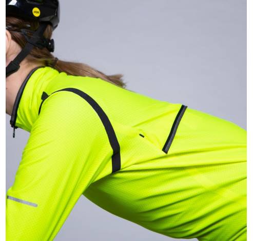 CO_BR29065D SPEEDWEAR CONCEPT KAAIMAN JACKET TAPED WOMEN L FLUO YELLOW  Bioracer