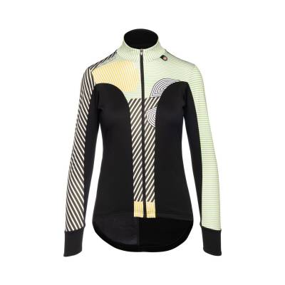 CO_BR11621D VESPER TEMPEST LIGHT JACKET SUBLI XS KONTUR OLIVE YELLOW  Bioracer