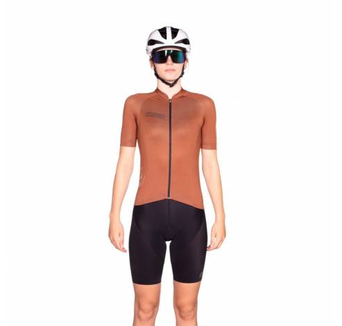 CO_BR11519D METALIX JERSEY WOMEN  XS BRONZE  Bioracer