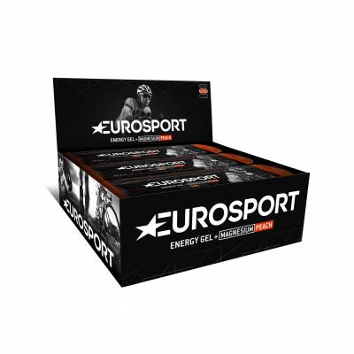 Eurosport Energy Gel perzik magnesium 40 gram (doos x 20)  Eurosport Nutrition