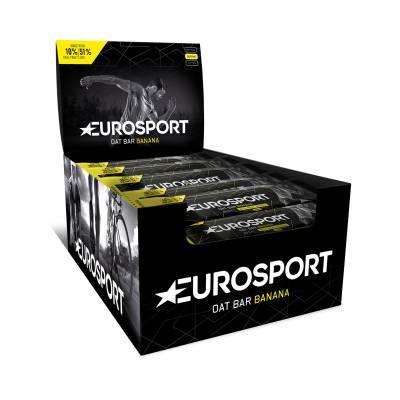 Eurosport Oat Bar banaan 45 gram (doos a 20 repen)  Eurosport Nutrition