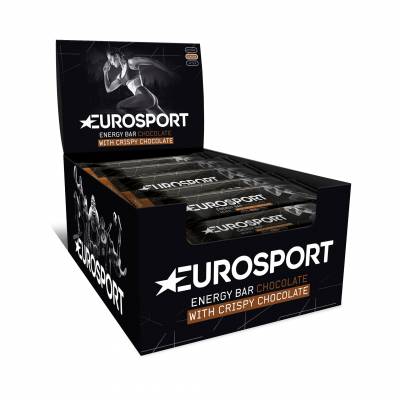 Eurosport Energy Bar chocolade 45 gram (doos a 20 repen)  Eurosport Nutrition