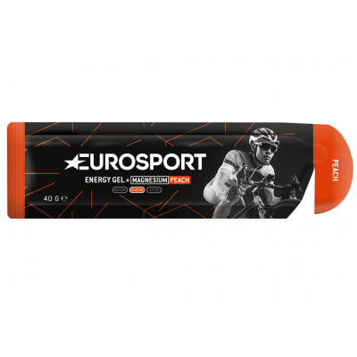 Energy Gel perzik magnesium 40 gram   Eurosport Nutrition