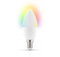 Wi-Fi slimme LED-kaars | E14 | RGB - 2700K | 4,5 W = 40 W 