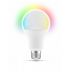Qnect Wi-Fi slimme LED lamp | E27 | 806 lumen | RGB - 2700K | 9W = 60W