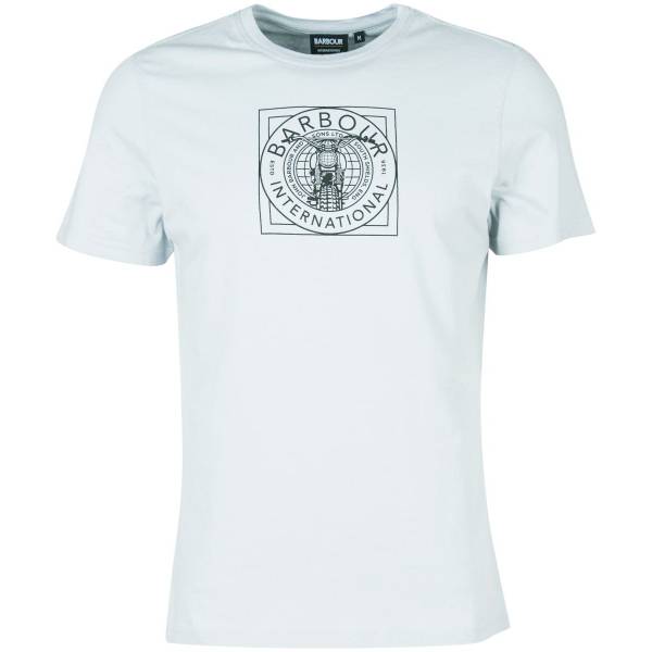 Barbour Miles T-shirt Heren BU13 City Haze L
