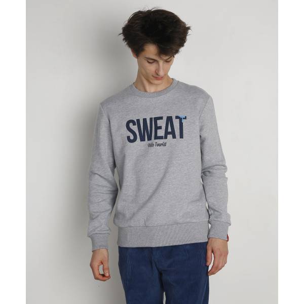 ANTWRP Sweat Sweater Grey Chine S