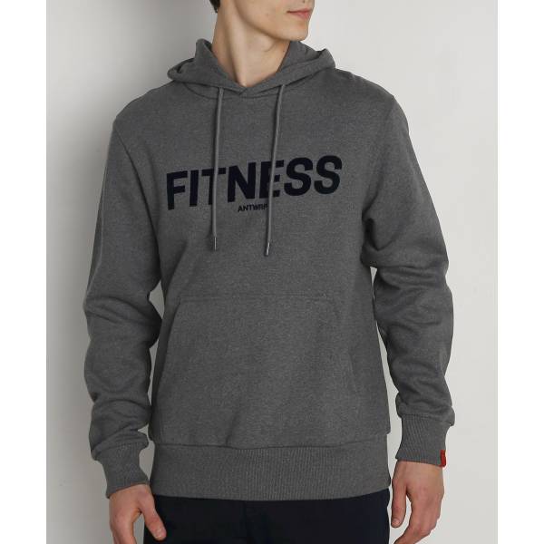 ANTWRP Fitness Sweater Grey Chiné M