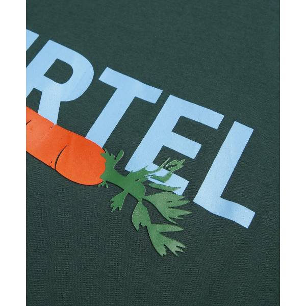 ANTWRP Wurtel Organic T-Shirt L Dark Green