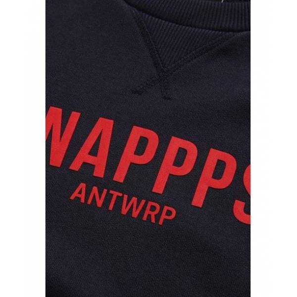 ANTWRP Snapppsss Sweatshirt INK BLUE L