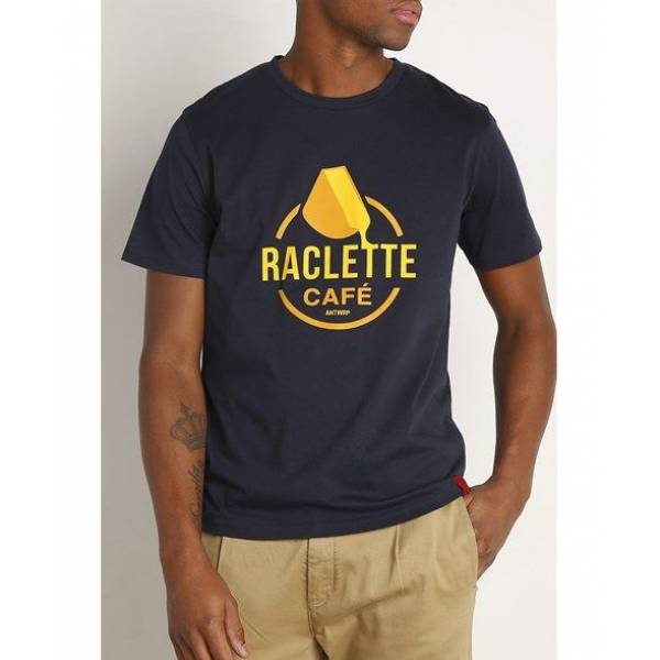 ANTWRP Raclette Café Tee INK BLUE L