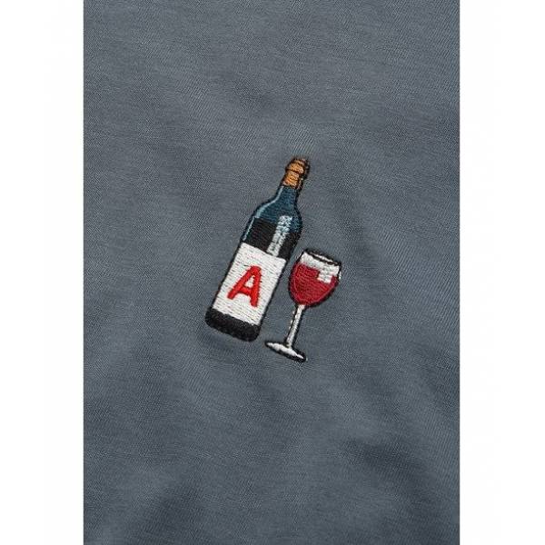 ANTWRP Winebottle Tee NORTHSEA BLUE L