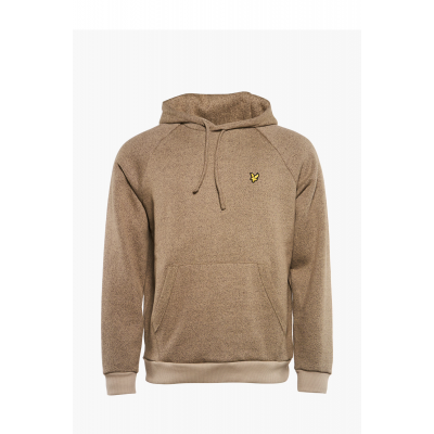 End On End Oversized Hoodie Khaki Smoke/Sediment M  Lyle&Scott