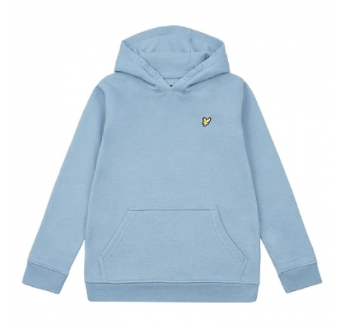 Junior Classic Hoody Sweater Faded Denim 15/16Y  Lyle&Scott