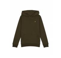 Junior Classic Hoodie Fleece Dark Olive 8/9Y 