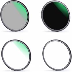 K&F Concept Magnetic Lens Filter-kit CPL-ND-UV 62 Mm 