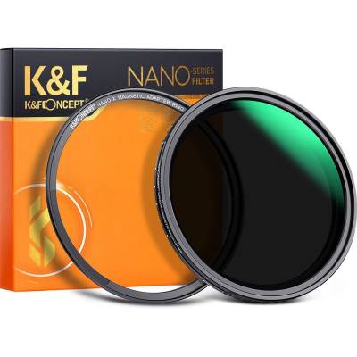 Variabel ND Filter ND8-128 Nano X Magnetic 62mm  K&F Concept