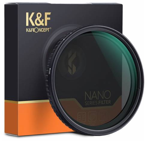 Variabel ND Filter ND8-128 Nano X 72mm  K&F Concept