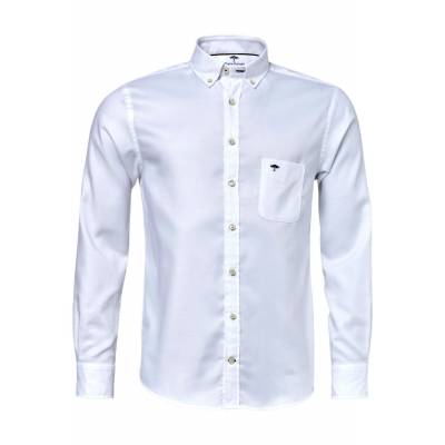 Oxford overhemd van zacht katoen White XL  Fynch-Hatton