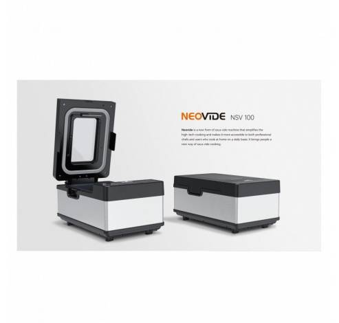 Neovide  all-in one vacumeer- en  bagless sousvide systeem 3L  The Space