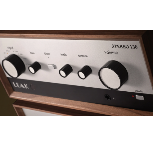 Stereo 130 - Versterker Walnoot  LEAK