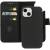 Leather 2 in1 Wallet Case iPhone 15 Black    Mobiparts