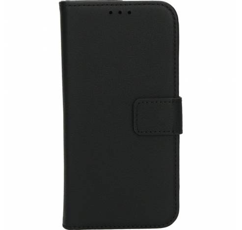 Leather 2 in1 Wallet Case iPhone 15 Black     Mobiparts