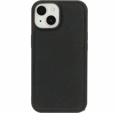 Leather 2 in1 Wallet Case iPhone 15 Black     Mobiparts