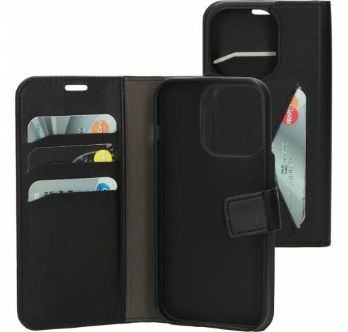 Classic Wallet Case Apple iPhone 15 Pro Black  Mobiparts