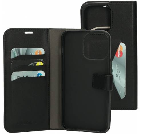 Classic Wallet Case Apple iPhone 15 Pro Max Black     Mobiparts