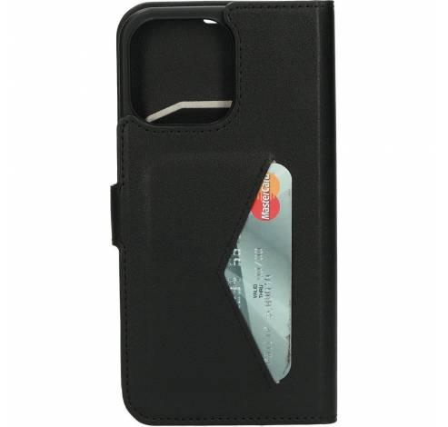 Classic Wallet Case Apple iPhone 15 Pro Max Black     Mobiparts
